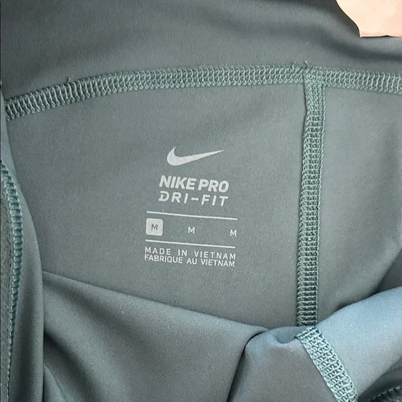 Nike Pro Deep Teal Shorts Spandex - Picture 2 of 2